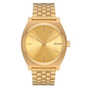 Nixon Time Teller gold watch